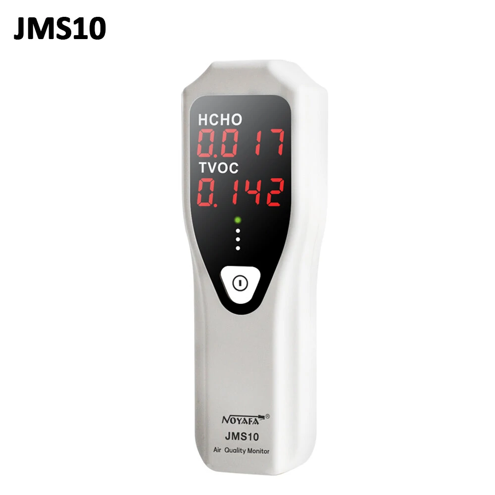 NOYAFA Air Quality Monitor - Portable TVOC Formaldehyde Detector with LCD Display