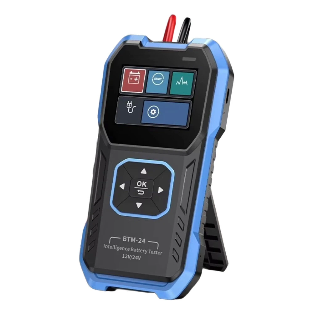 FNIRSI BTM-24 12V 24V Battery Tester | Color Screen & Reverse Polarity Protection