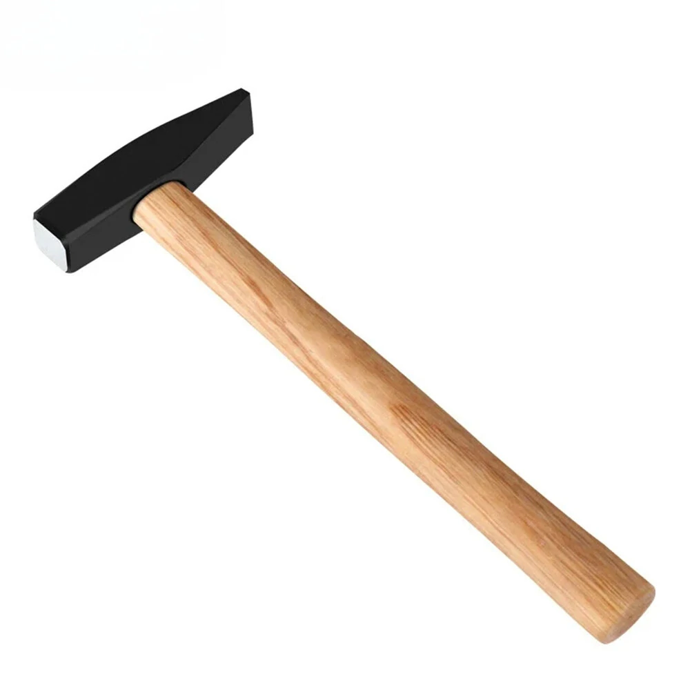 Woodworking Machinist Hammer - Carbon Steel Forging Tool with Wood Handle