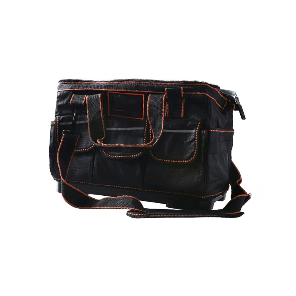 Large Waterproof Tool Storage Bag - Crossbody Portable Tool Box for Men