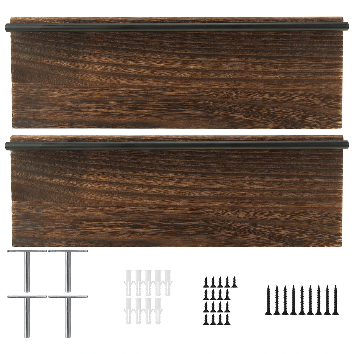 Solid Wood Laminate Wall Shelf | TV Wall Decor & Hanging Clapboard Shelf