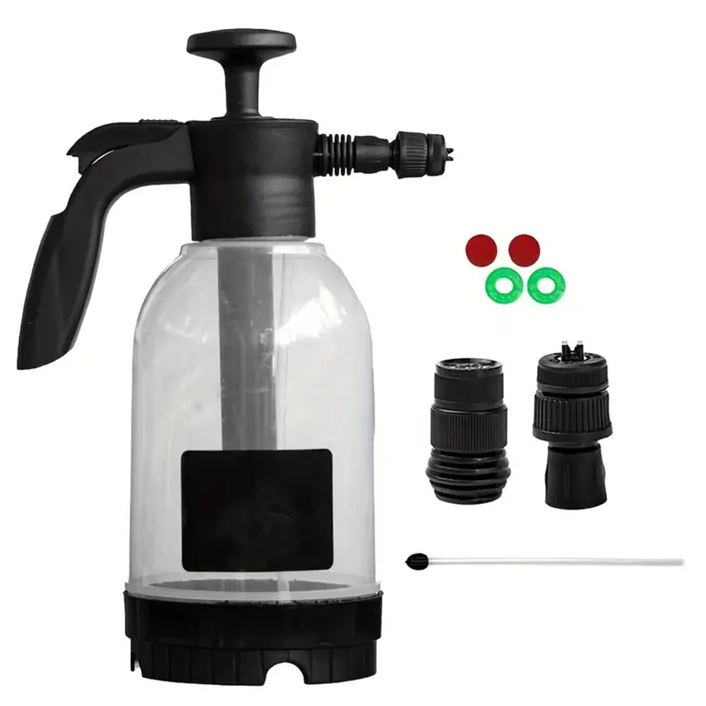 2L Foam Watering Can | HDPE Air Pressure Sprayer for Car Wash & Garden