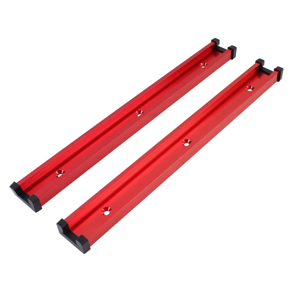 Woodworking T-Slot Track & Limit Guide Rail - 2pcs 30 Type Universal Slide for Workbench DIY