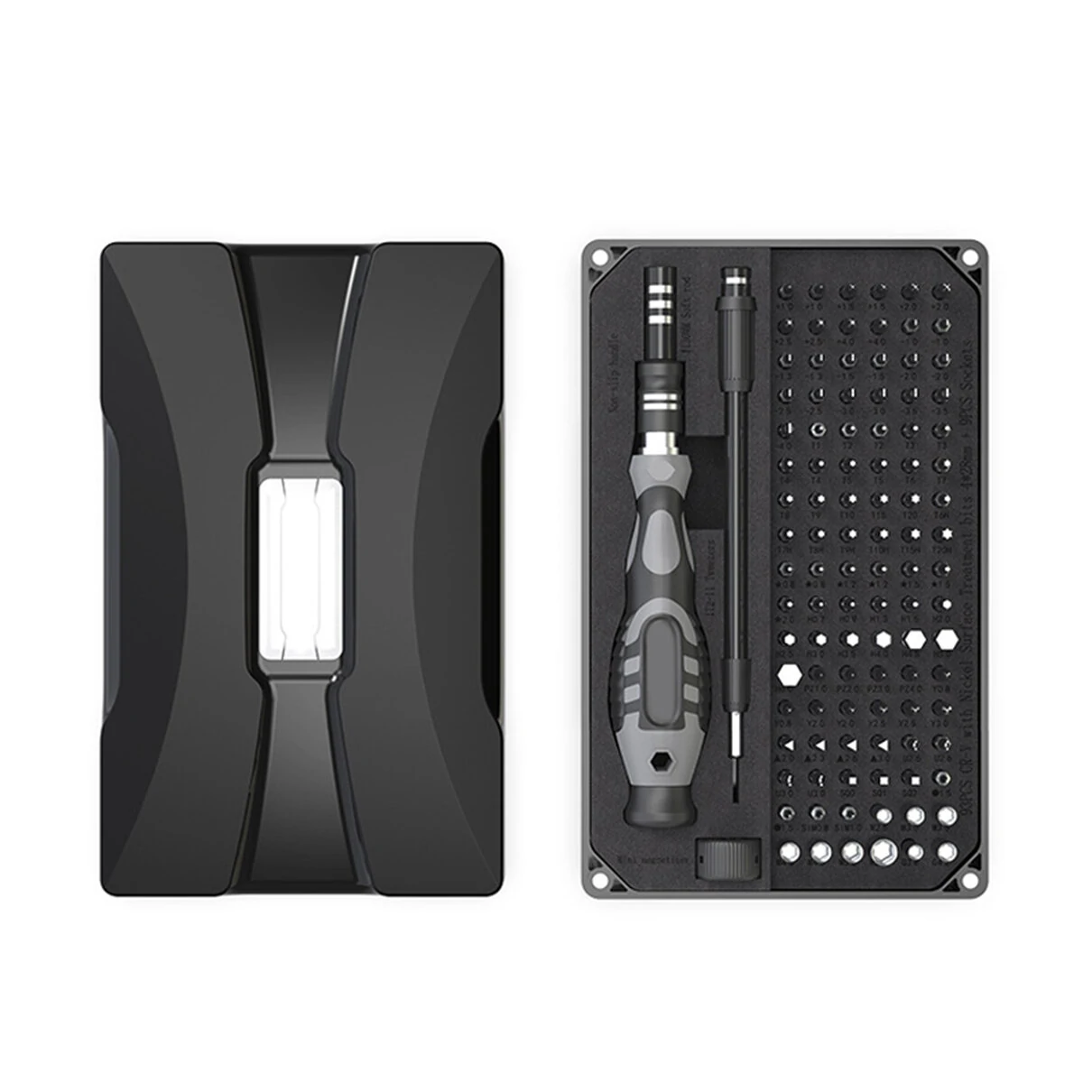 106 in 1 Screwdriver Set | CRV Steel Hex Torx & Pentalobe Bits | Repair Tool Kit