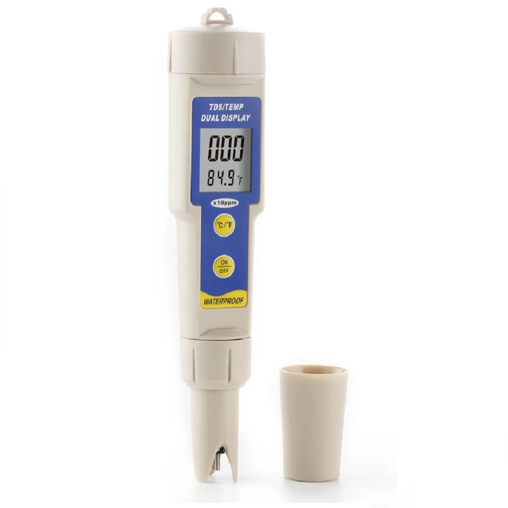 TDS Temperature Meter - Portable Water Quality Tester Pen | TDS TEMP Monitor