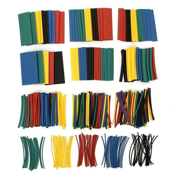410pcs 2:1 Polyolefin Heat Shrink Tube 5 Color 10 Sizes 10mm-50mm