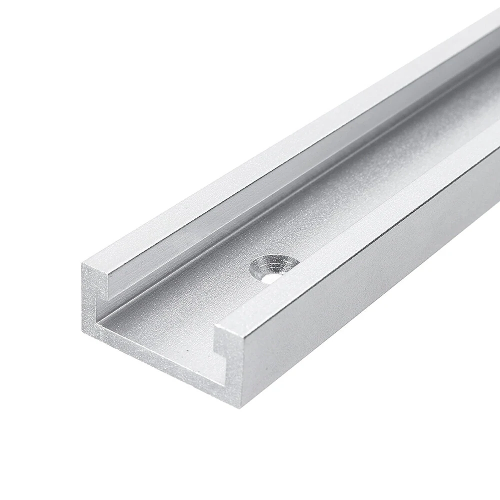 Drillpro T-slot Miter Track Jig Fixture | 100-1200mm Adjustable | For Table Saw Router Table