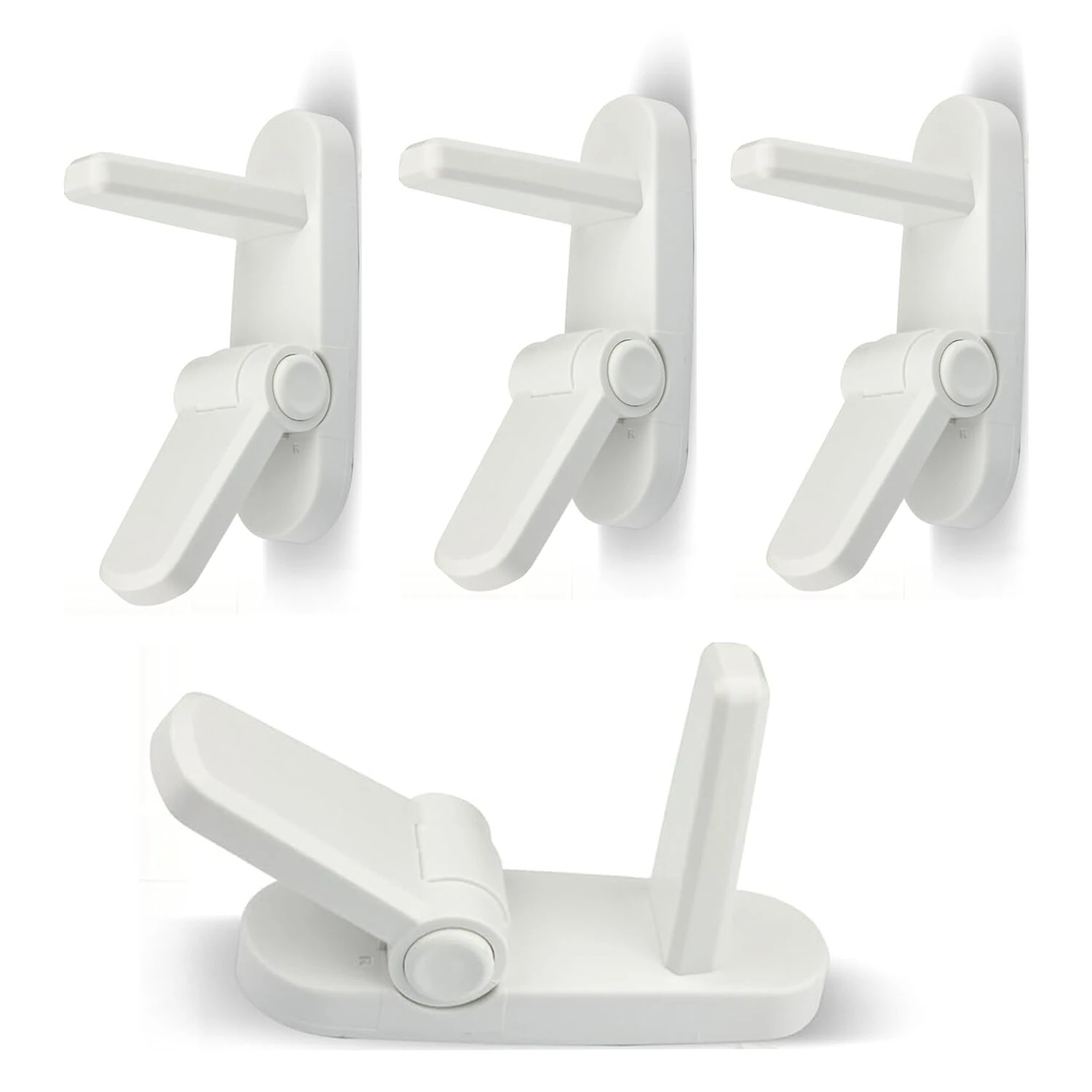 Dreambaby Door Lever Lock - 4 Pack Child Safety | Quick Install 3M Adhesive