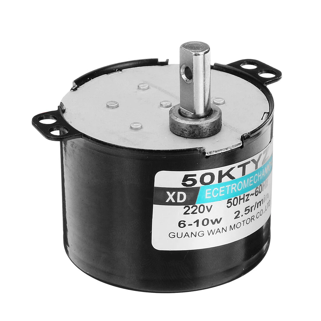 Machifit 50KTYZ Synchronous Motor | 220V 10W 2.5rpm Permanent Magnet AC Motor