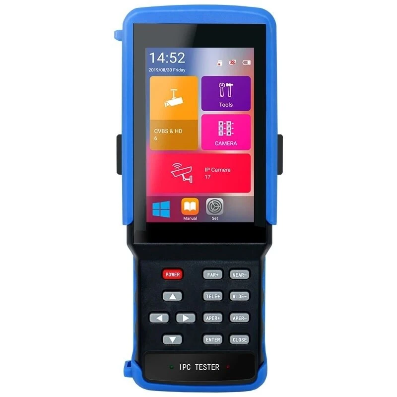 IPC 9310S Wifi Touchscreen Video Surveillance Tester - 5-in-1 CCTV Tester with HDMI Output