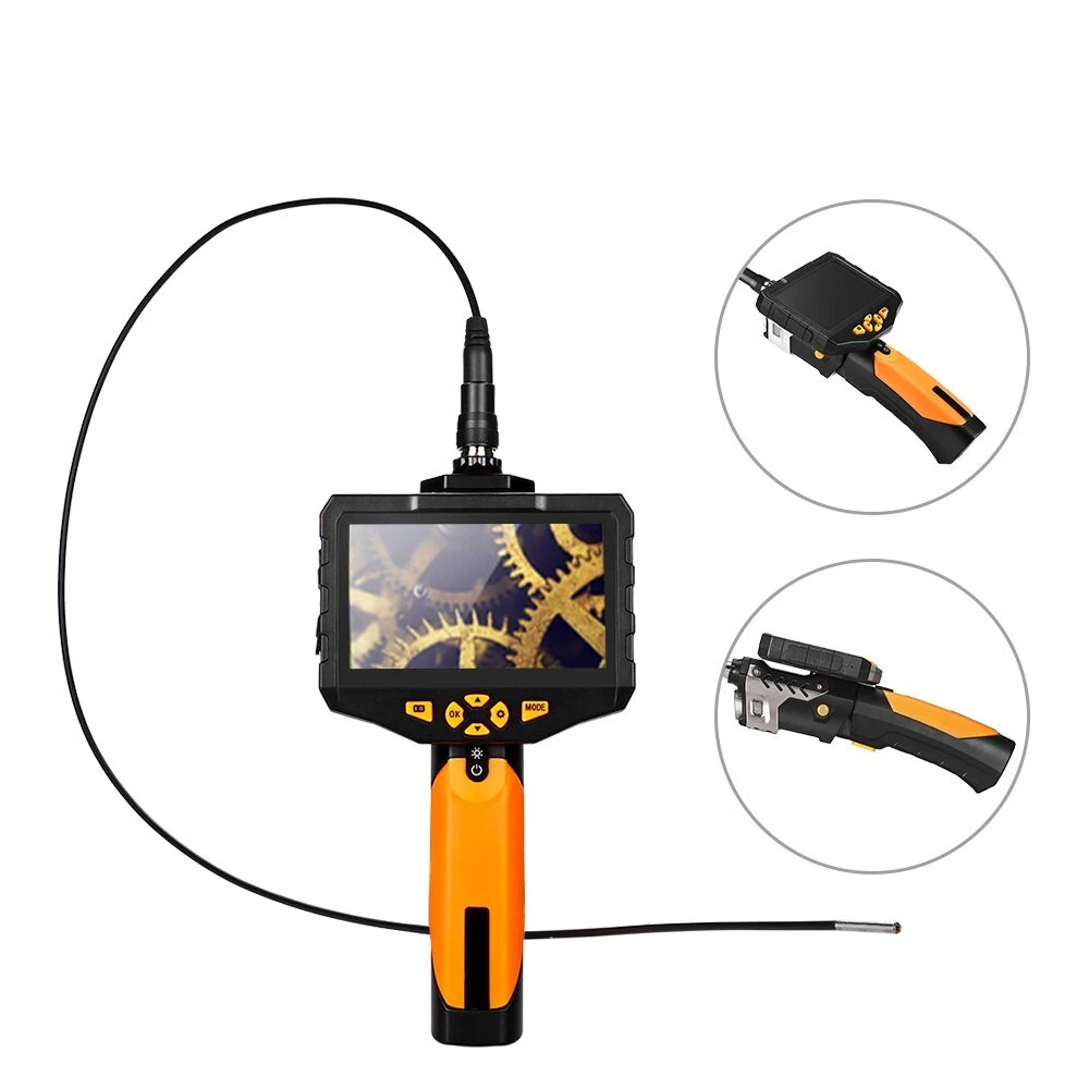 NTS300 Borescope - 4.3 LCD Monitor - 5.5mm 3M Camera with 360° Rotation