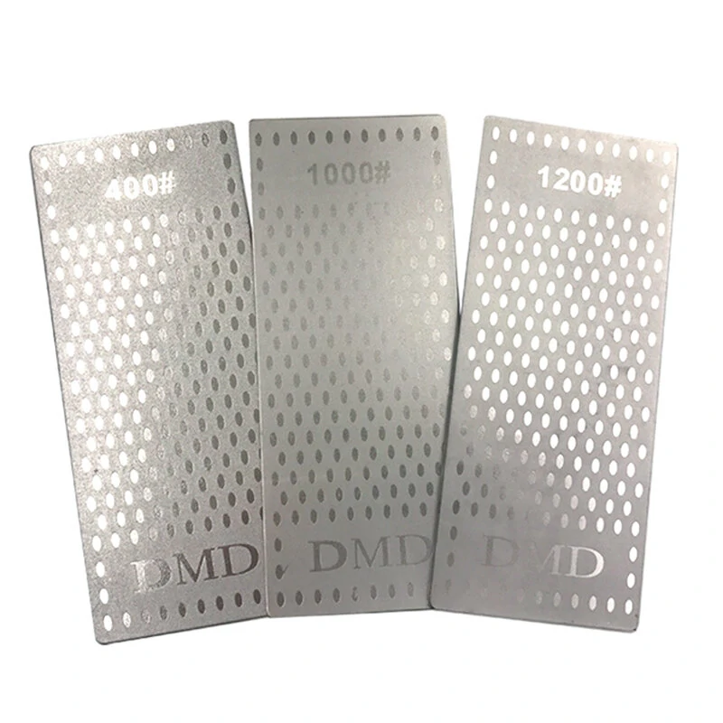 3PCS Diamond Sharpening Stone - 400/1000/1200 Grit - Kitchen & Woodworking Tool Sharpener