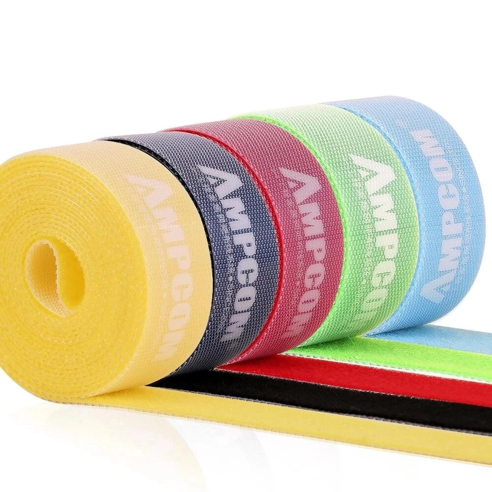 Cable Management Belt - Adhesive Storage Tie Rope for Wires & Cables