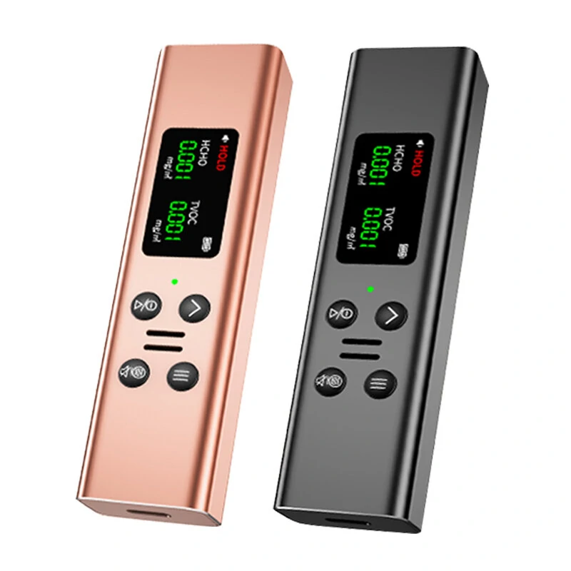 Air Quality Detector - Formaldehyde & Pollutant Monitor | Portable, USB-C | Home & Office