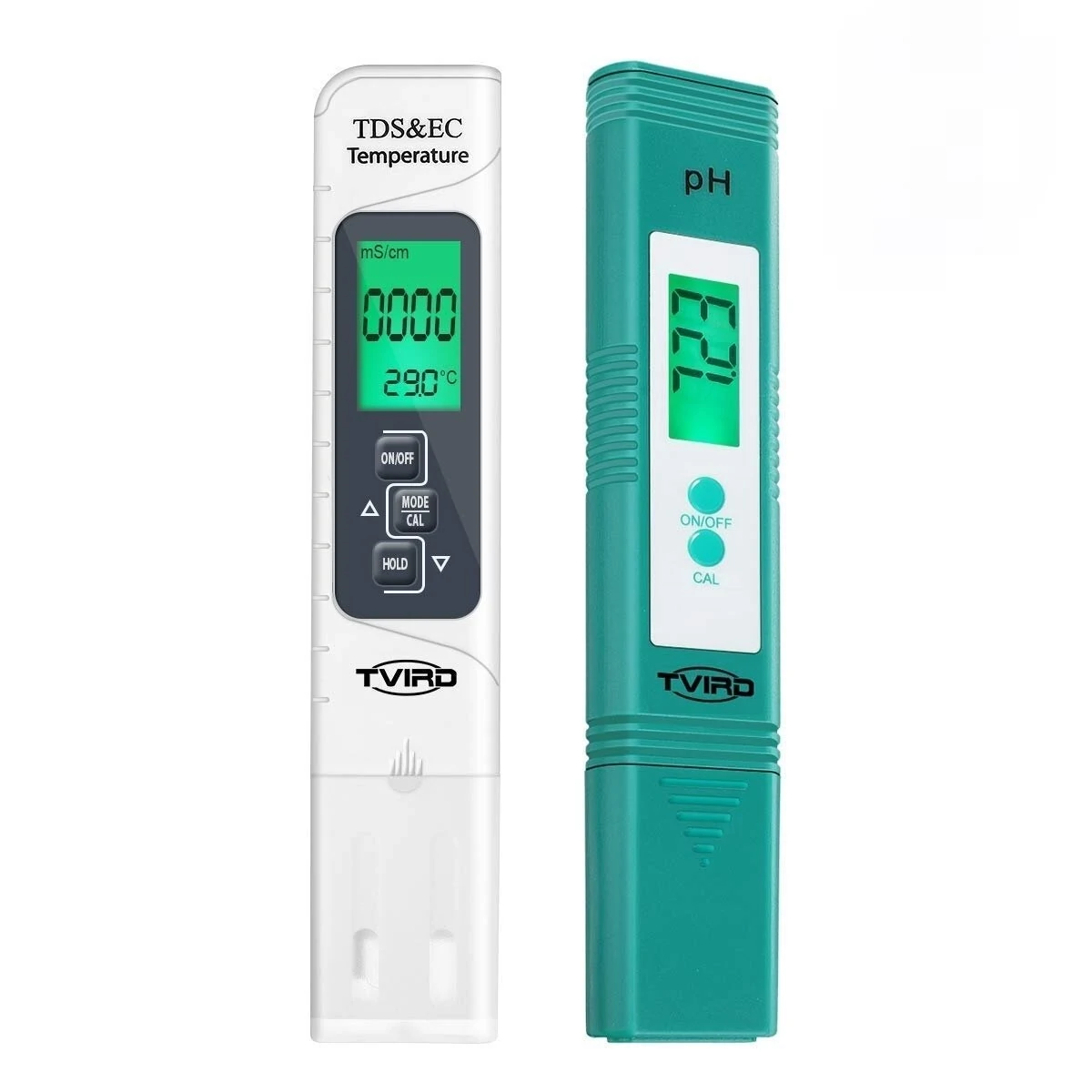 PH0-14 LCD Digital PH Meter | 3-in-1 TDS EC Water Tester Pen for Hydroponics