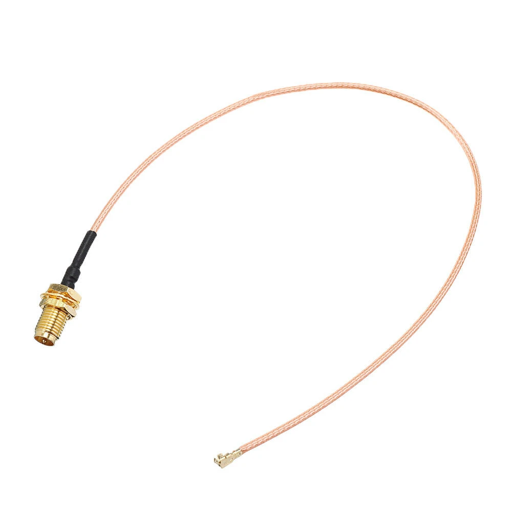 3Pcs 50CM U.FL to RP-SMA Female Antenna Cable | RG178 Pigtail for WiFi PCIe Card