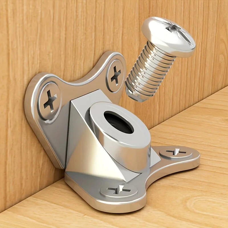 Zinc Alloy L-Shaped Corner Bracket 10 Pack | Heavy Duty Rust Resistant | Screws Included
