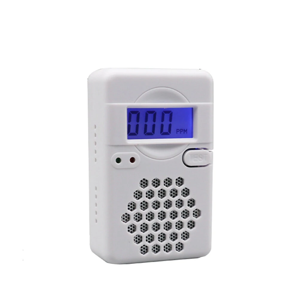 ZN-CDR817 Carbon Monoxide Detector - Electrochemical Sensor - Sound & Light Alarm