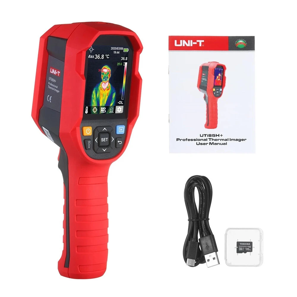 UNI-T Professional Thermal Imager | 80x60 IR Resolution | High Temp Alarm