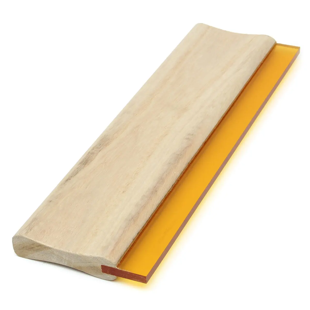 40cm Silk Screen Printing Squeegee - 15.7 Inch Urethane Blade for Ink Scraper