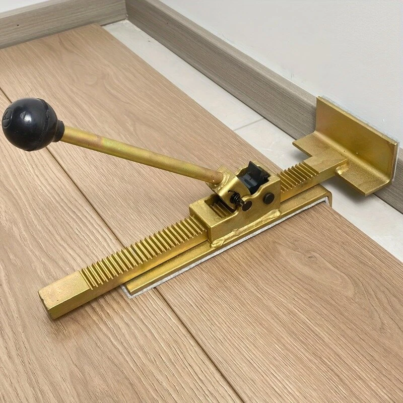 Heavy Duty Pull Bar - 14 Inch Ratchet System - Laminate & Hardwood Flooring Tool