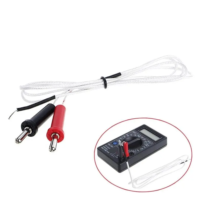 TP-01A K-Type Thermocouple Probe - Temperature Sensor with 100cm Wire