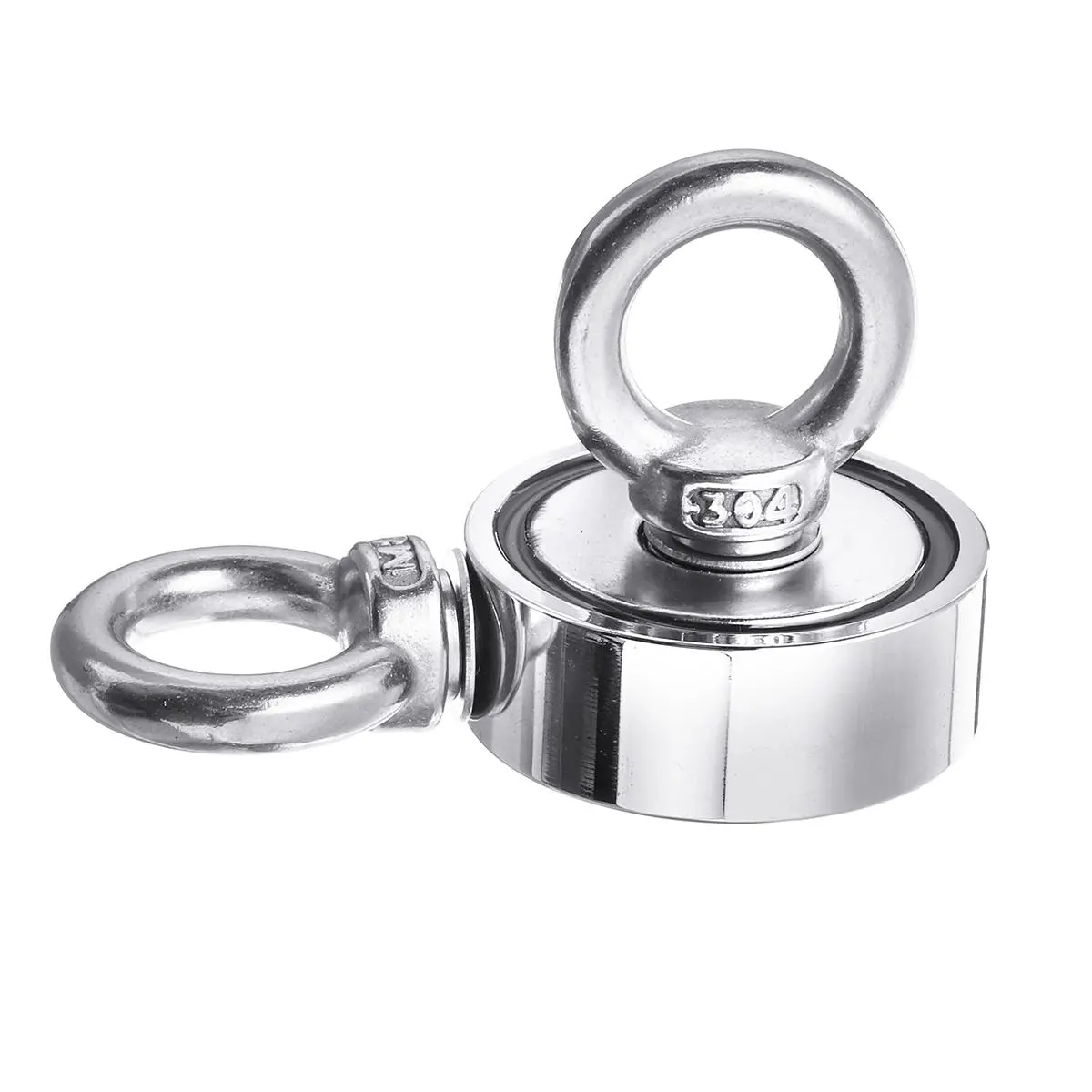 NEOGRIP 80KG Dual-Side Fishing Magnet | Neodymium Salvage & Recovery Tool