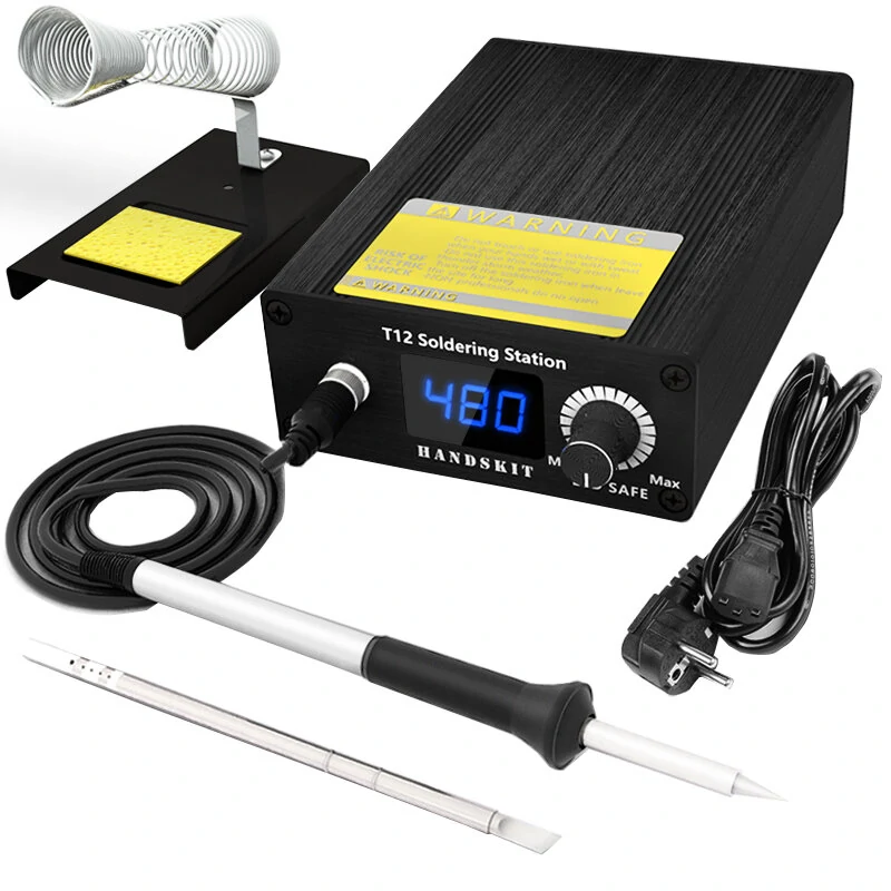 Handskit T12 Soldering Station | Portable BGA Rework Station with Tips