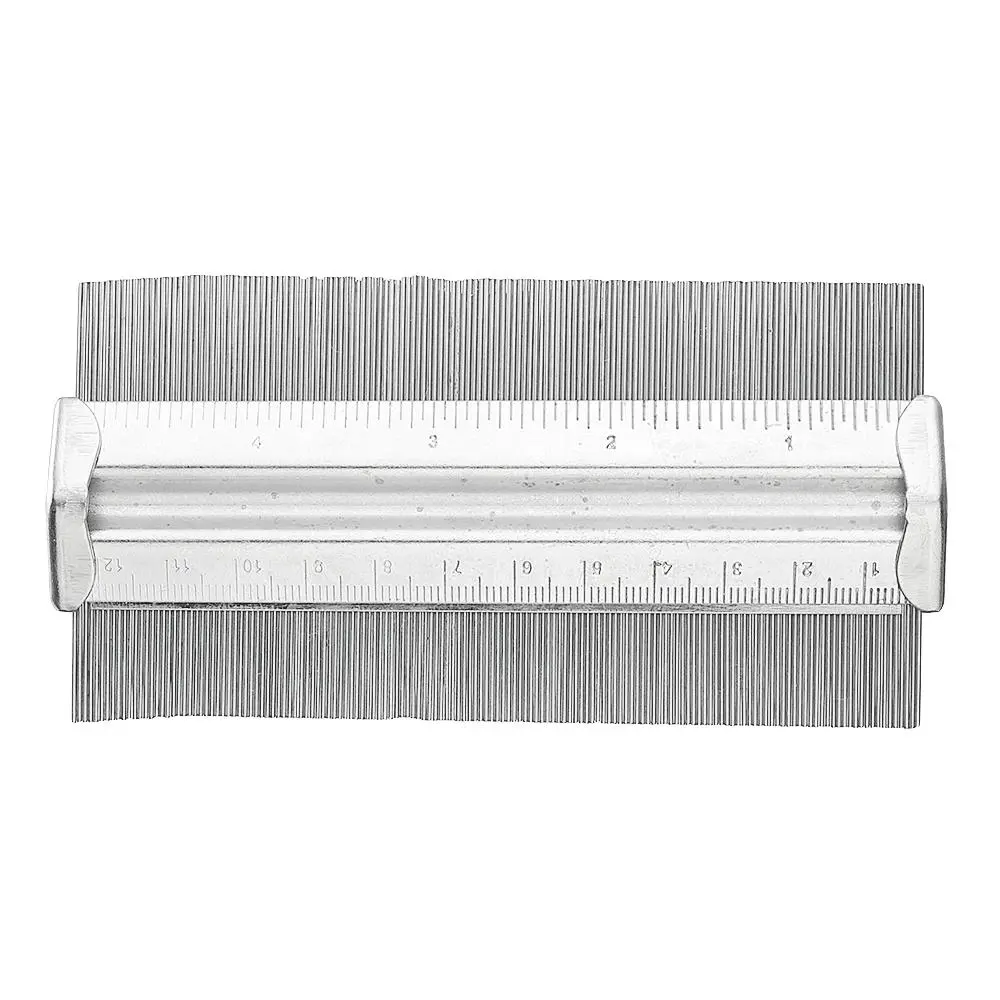 Drillpro 6 Inch Contour Gauge | 150mm Profile Duplicator for Woodworking & Tiles