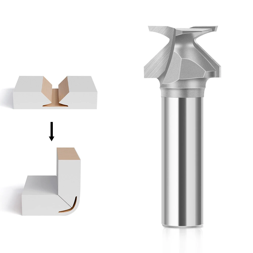 Arc Bending Router Bit R10 | Woodworking Milling for Smooth Cutting & Clear Texture