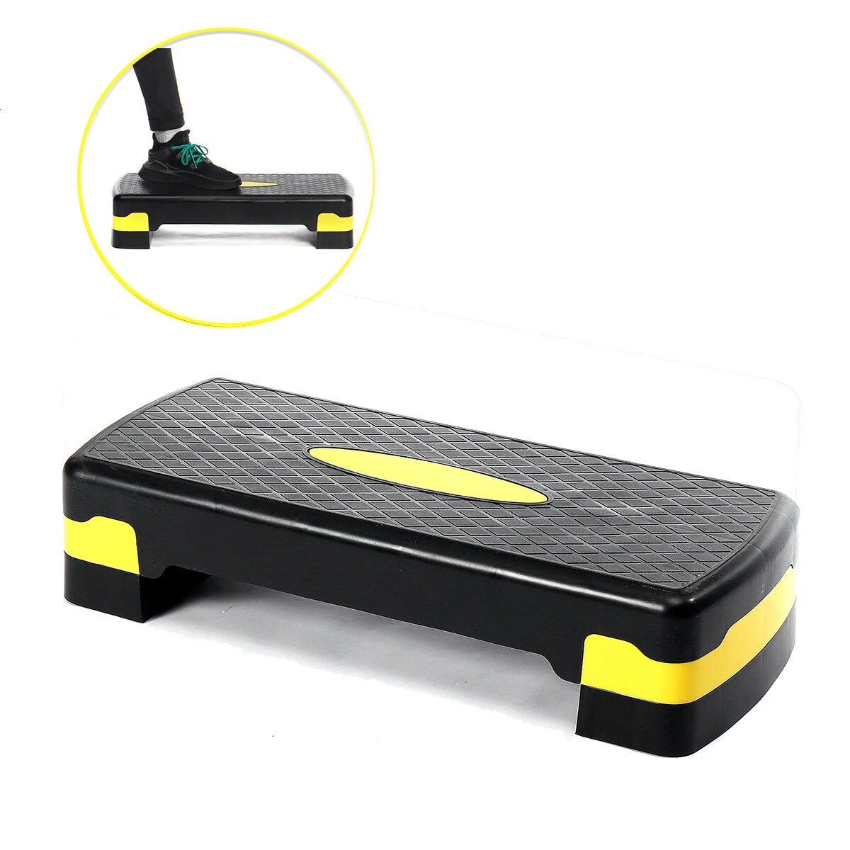 Fitness Pedal - Non-Slip Yoga Aerobic Stepper for Cardio Workout | Exercise Equipment