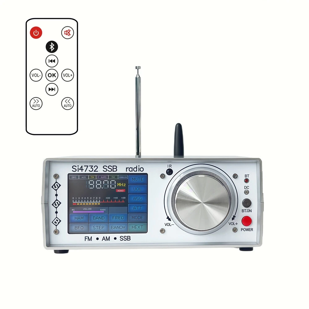 ATS-25 Full Band Radio Receiver - Touch Screen Bluetooth SSB FM SW MW LW