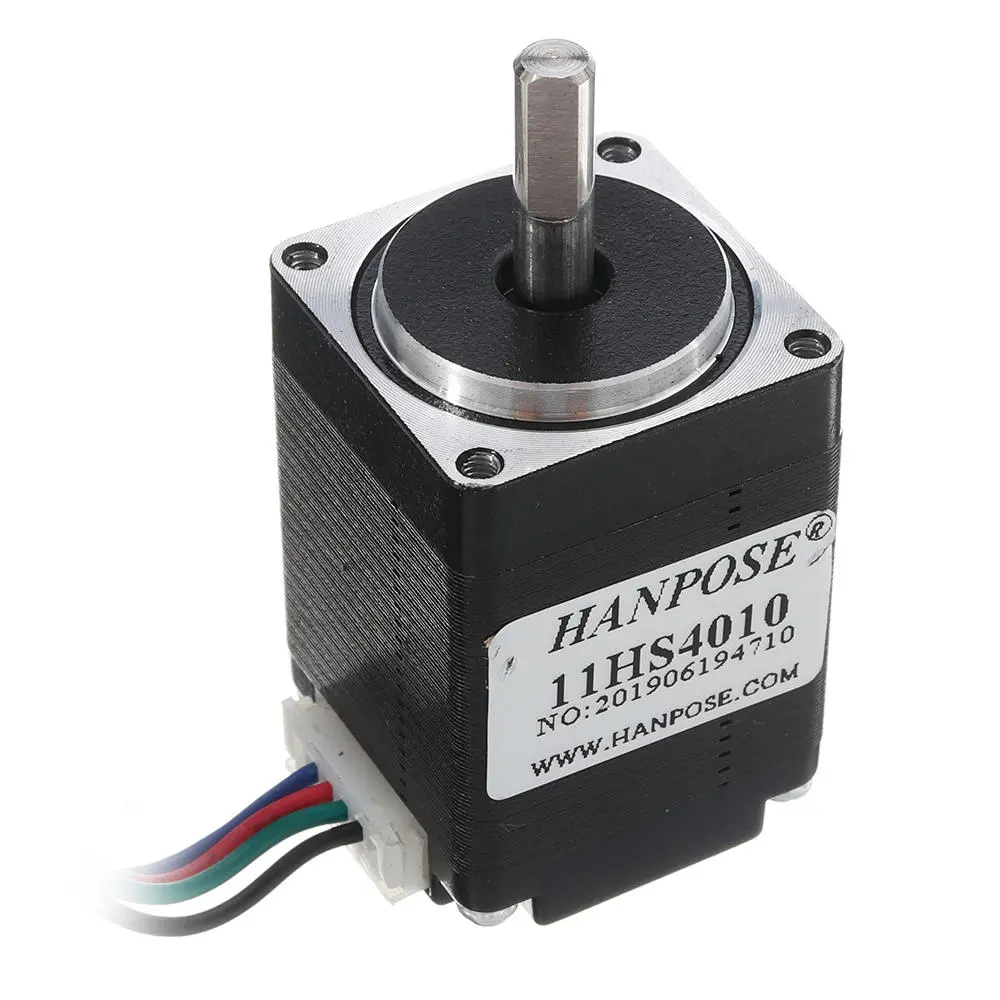 HANPOSE Nema 11 Stepper Motor 40mm | 28BYGH40 1A 0.12N.m for CNC Router