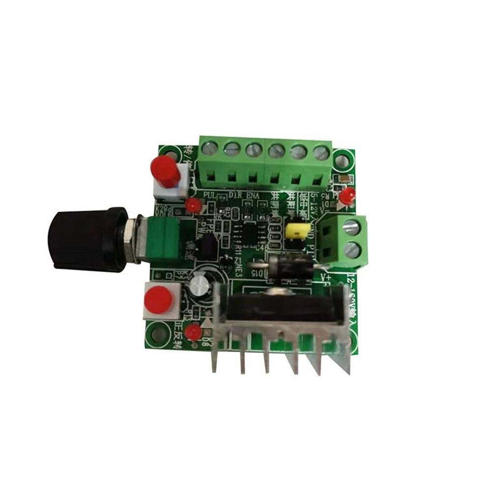 Stepper Motor Driver Controller | PWM Pulse Generator & Speed Regulator
