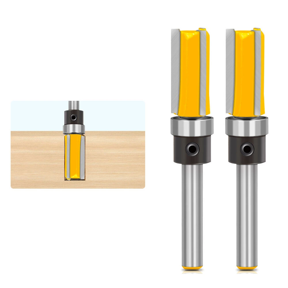 3 Flute 1/4 Shank Tungsten Carbide Router Bit | 12.7mm Diameter 25mm Length