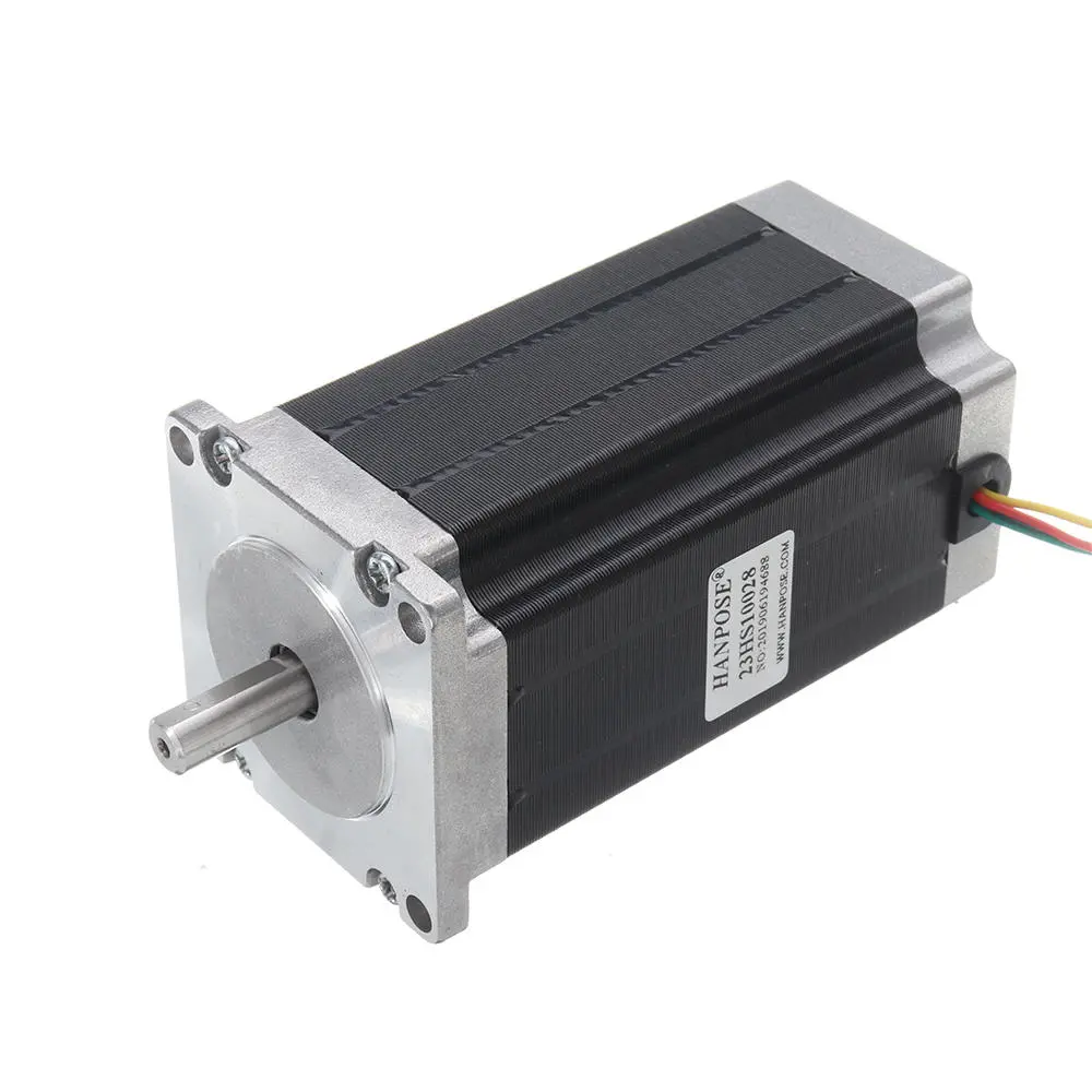 HANPOSE Nema 23 Stepper Motor - 100mm 2.8A 260N.cm for CNC Laser Engraving