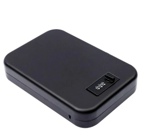 OS300C Portable Pistol Safe - Mini Car Safe for Handguns & Valuables