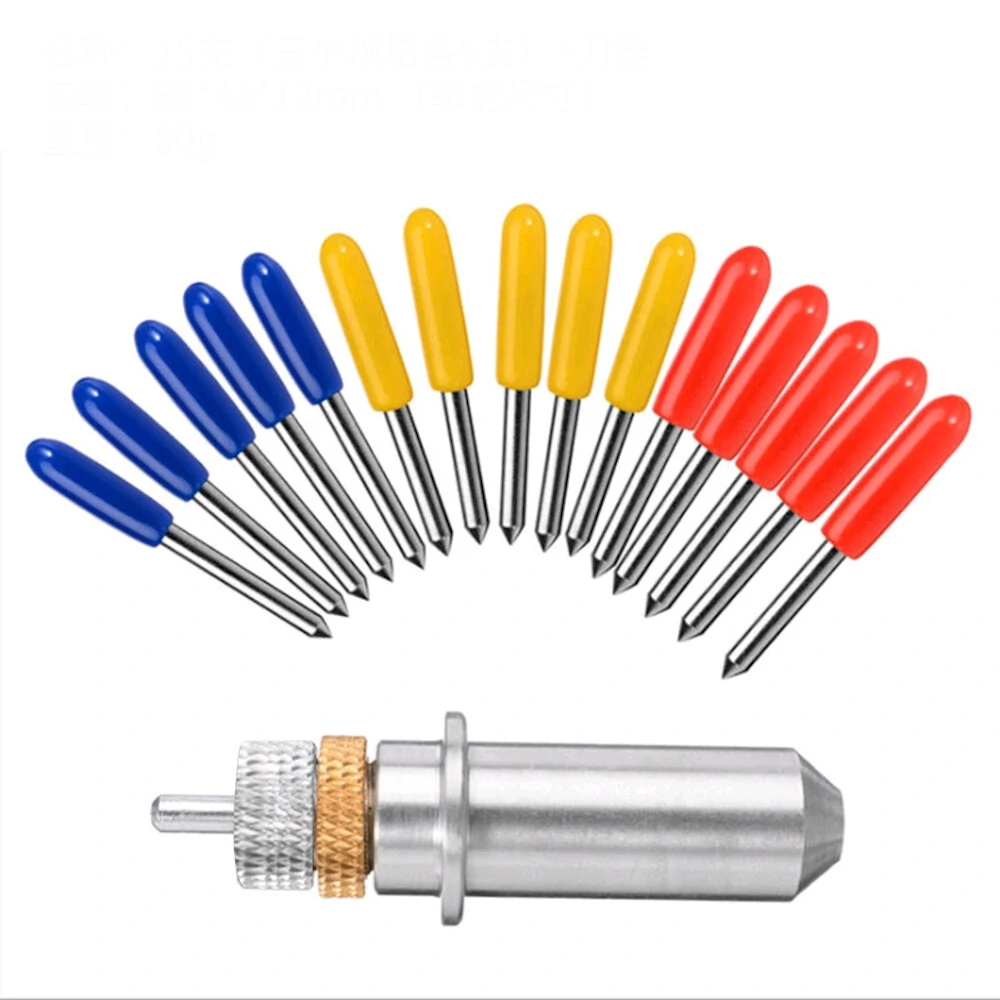 Lettering Knife Cutter & Base - 30/45/60 Degree - For Glass Tile Cutting