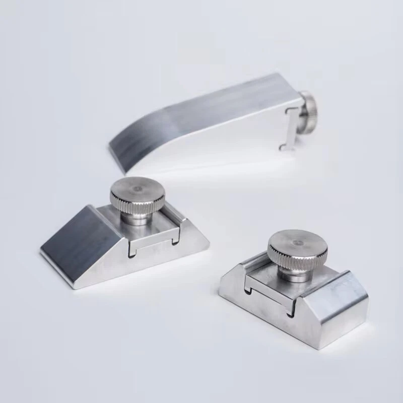 Sturdy Aluminum Alloy Sandpaper Rack Grinding Clip | Hand-held Edge Grinder for Polishing
