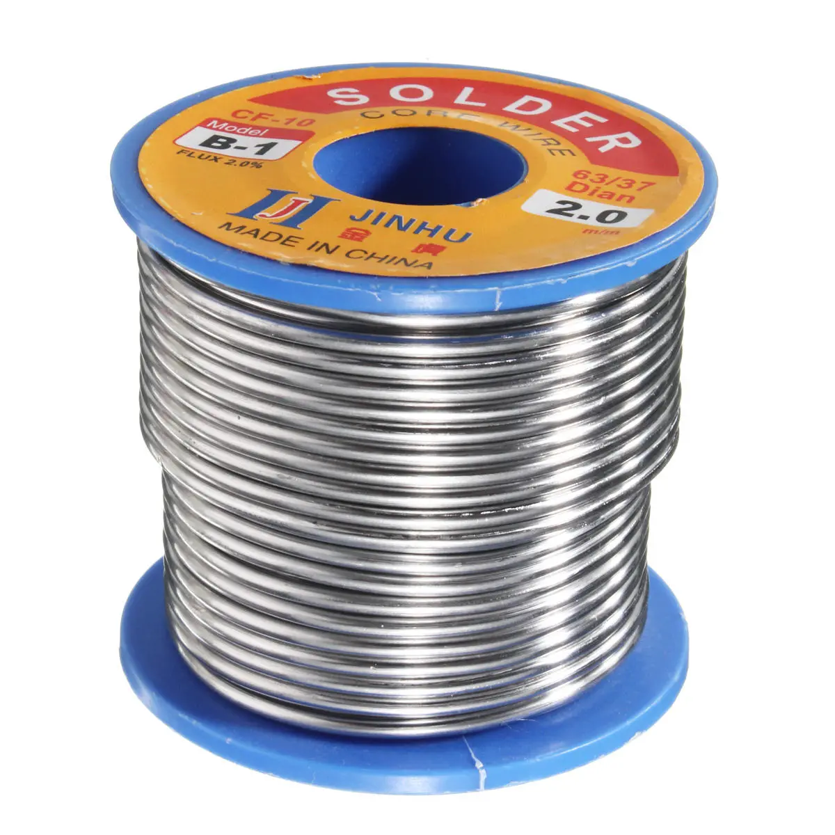 63/37 Tin Lead Welding Wire - 300g 2.0mm with 2.0% Flux Roll | Solder Wire